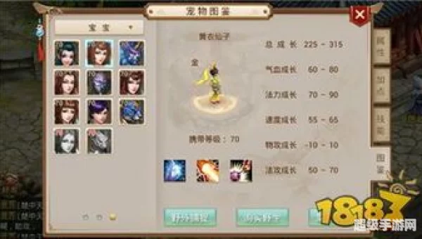 问道宝宝加点